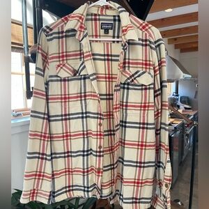 Patagonia plaid flannel sz small